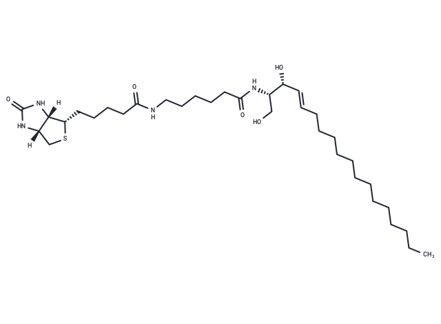 化合物 C6 Biotin Ceramide (d18:1/6:0)|T85290|TargetMol