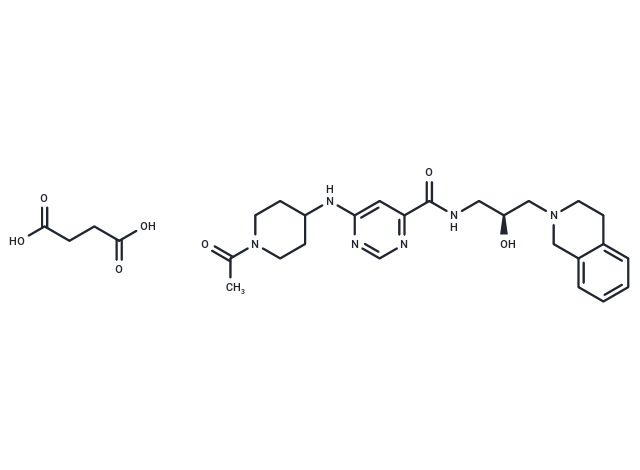 化合物 Pemrametostat succinate|T70125|TargetMol