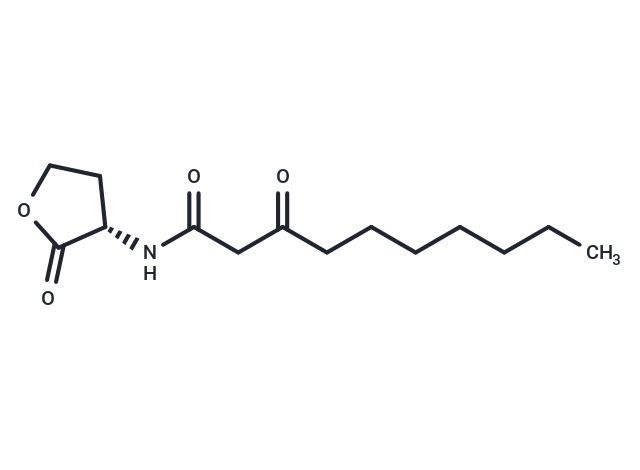 化合物 N-(3-Oxodecanoyl)-L-homoserine lactone|T81722|TargetMol