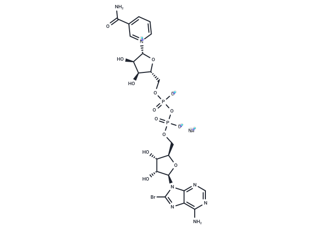 化合物 8-bromo NAD+ sodium|T83798|TargetMol