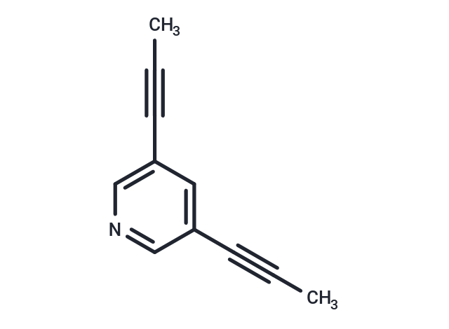 化合物 3,5-Di(prop-1-ynyl)pyridine|TNU0679|TargetMol