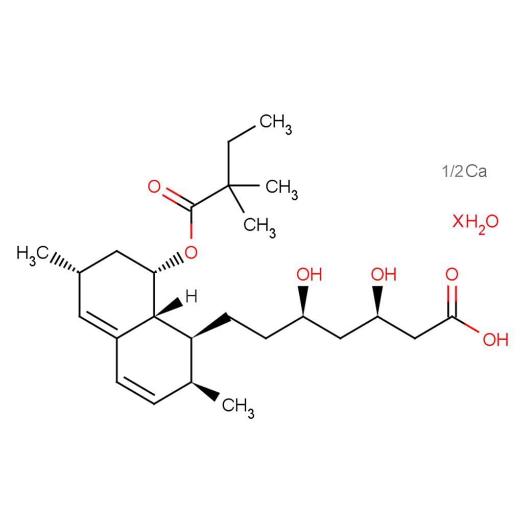 化合物 Simvastatin acid calcium hydrate|T64292|TargetMol
