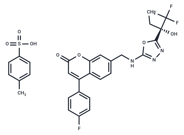 化合物 Setileuton tosylate|T71397|TargetMol