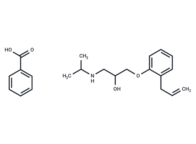 化合物 Alprenolol benzoate|T68885|TargetMol
