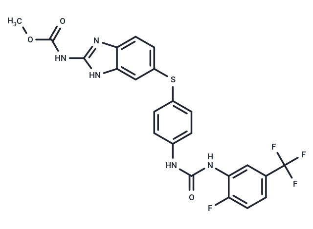 化合物 TIE-2/VEGFR-2 kinase-IN-3|T79858|TargetMol