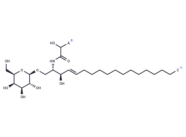 Galactosylcerebrosides (hydroxy)|T37716|TargetMol