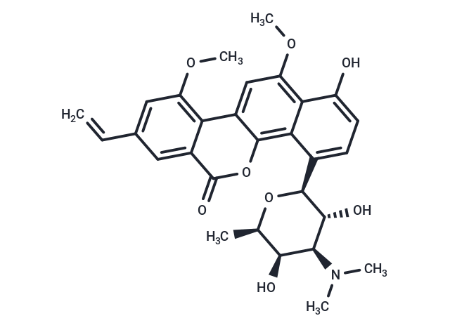化合物 Desacetylravidomycin|T68442|TargetMol