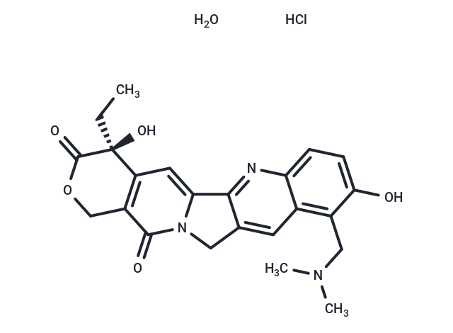 化合物 Topotecan hydrochloride hydrate|T63105|TargetMol