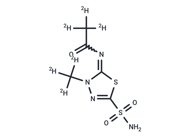 化合物 Methazolamide-d6|T70186|TargetMol