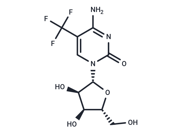 化合物 5-(Trifluoromethyl)cytidine|TNU0033|TargetMol