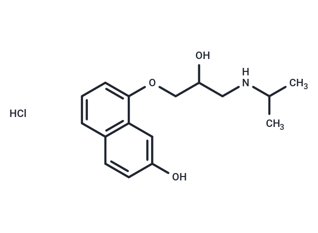 rac-7-hydroxy Propranolol (hydrochloride)|T36231|TargetMol