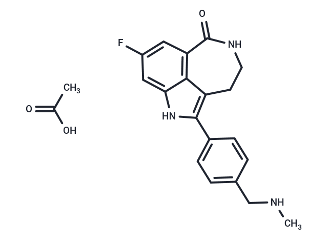 化合物 Rucaparib acetate|T61657|TargetMol