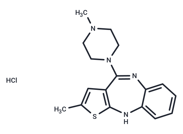 化合物 Olanzapine HCl|T68706|TargetMol