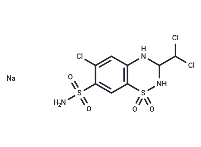 化合物 Trichlormethiazide sodium|T61983|TargetMol