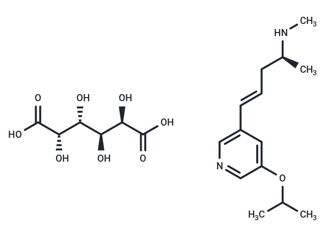 化合物 Ispronicline hemigalactarate|T69595|TargetMol