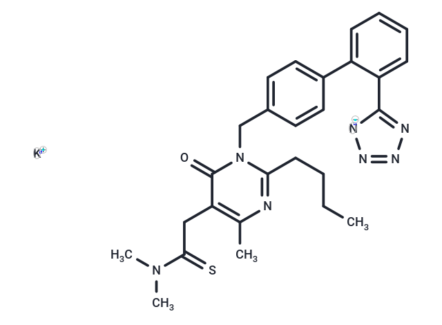 化合物 Fimasartan potassium anhydrous|T70755|TargetMol