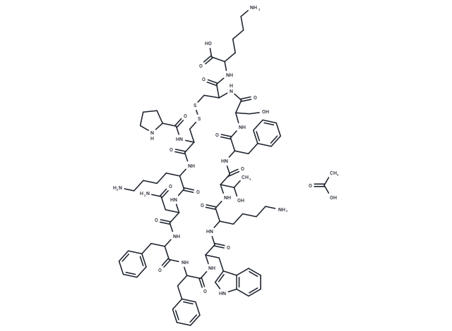 化合物Cortistatin 14, human, rat acetate|TP1188L|TargetMol
