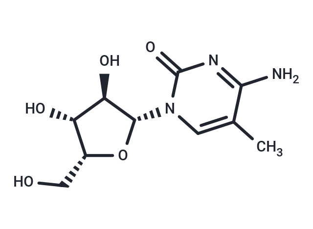 化合物 1-(b-D-Xylofuranosyl)-5-methylcytosine|TNU0521|TargetMol