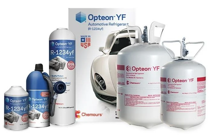 Chemours R1234YF 低 GWP 冷媒｜A2L 低毒低燃，汽车商用冷柜适用