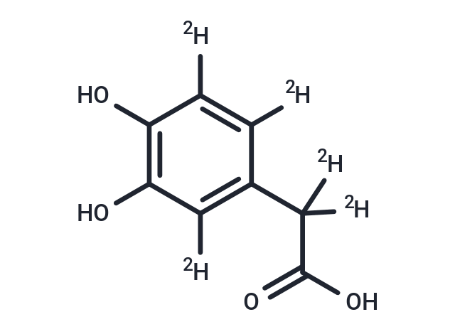 化合物 3,4-Dihydroxyphenylacetic Acid-d5|TMIH-0043|TargetMol