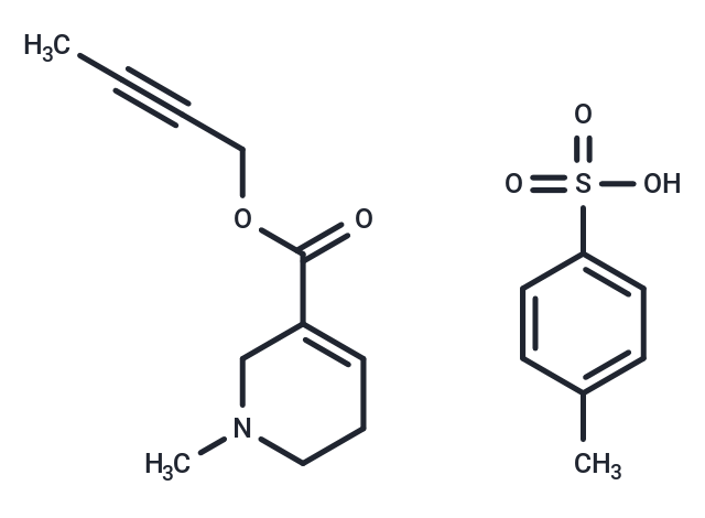 化合物 Arecaidine but-2-ynyl ester tosylate|T22584|TargetMol