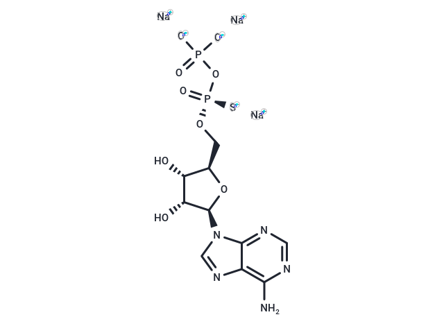 化合物 Rp-Adenosine-5'-O-(1-thiodiphosphate) sodium|T83805|TargetMol
