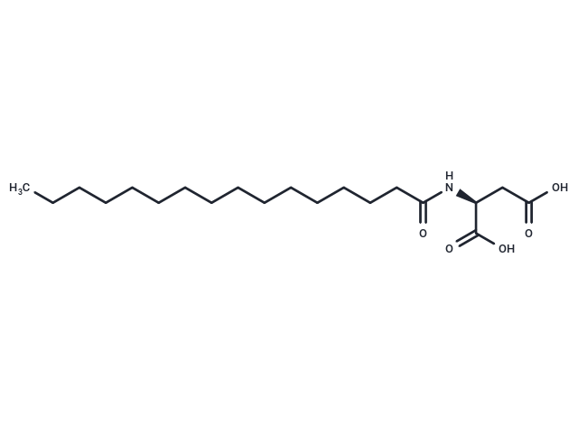 化合物 N-Palmitoyl-L-aspartate|T25918|TargetMol