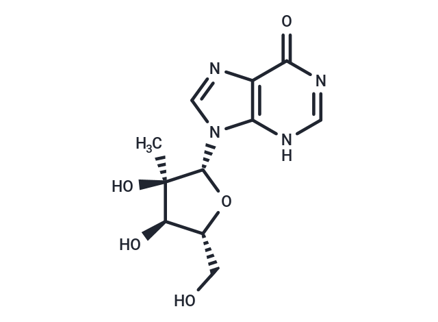 化合物 2’-beta-C-Methyl inosine|TNU0442|TargetMol