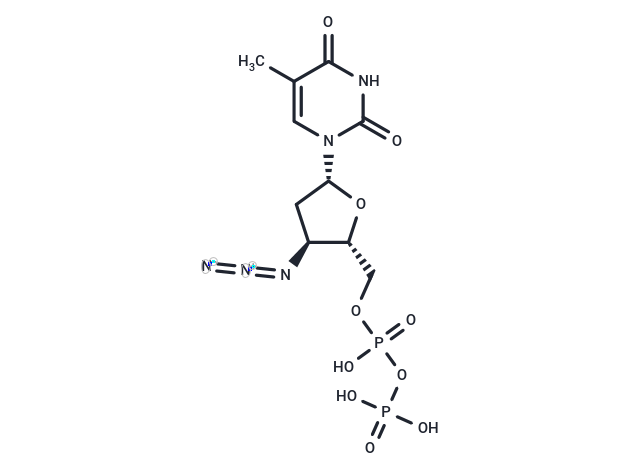 化合物 Zidovudine diphosphate|T71518|TargetMol