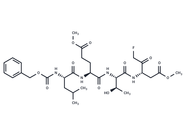 化合物 Z-LE(OMe)TD(OMe)-FMK|T72435|TargetMol