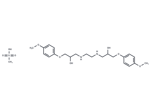 化合物 MK-142 dimethanesulfonate|T33426|TargetMol