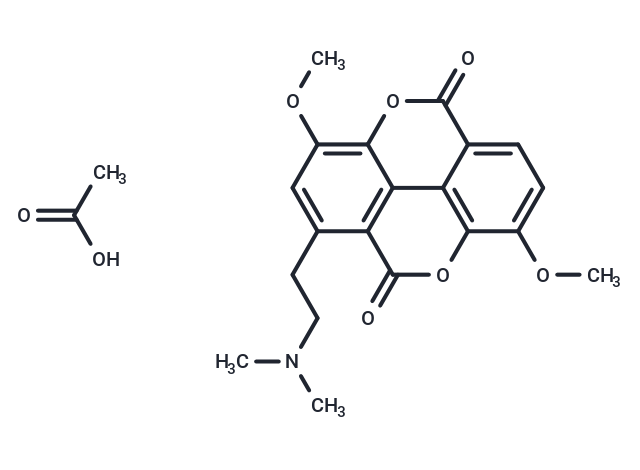 Thaspine acetate|T28960|TargetMol