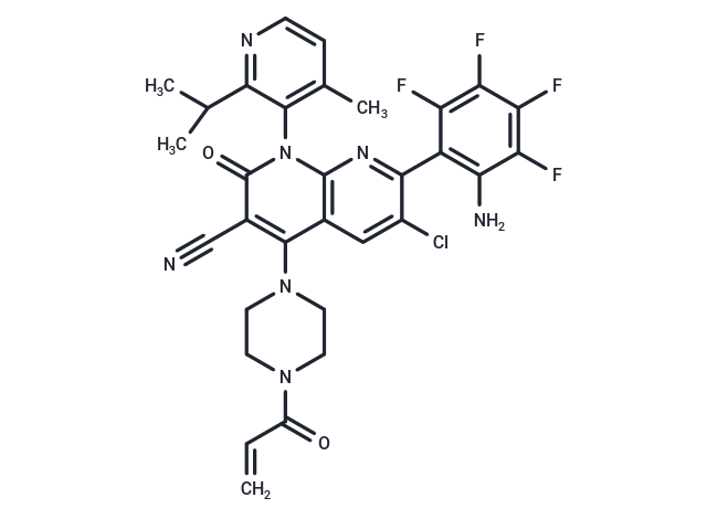化合物 KRAS G12C mutant protein inhibitor A-1|T77805|TargetMol