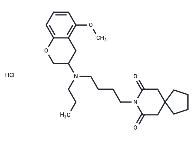化合物 Alnespirone hydrochloride|T70666|TargetMol