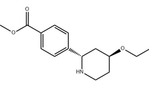 4-(2S,4S)-4-乙氧基哌啶-2-基)苯甲酸甲酯