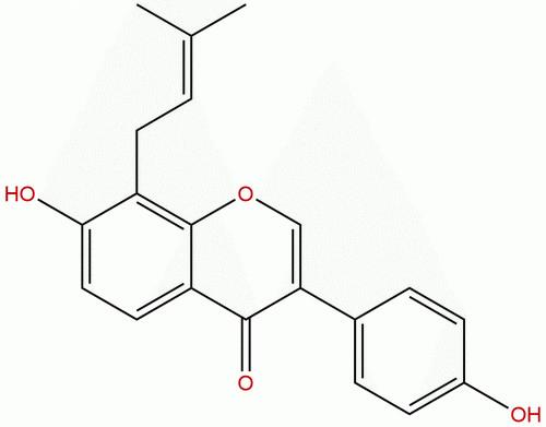 8-异戊烯基大豆苷元，8-Prenyldaidzein，135384-00-8