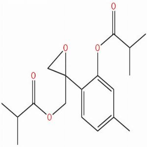 8,9-环氧-9,10-二异丁酰百里草酚，8,9-epoxy-3,10-diisobutyryloxythymol，22518-06-5