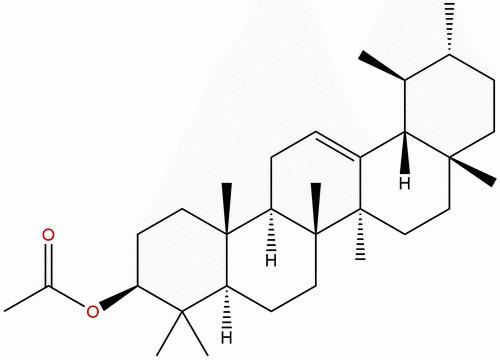α-香树脂素乙酸酯，α-Amyrin acetate，863-76-3