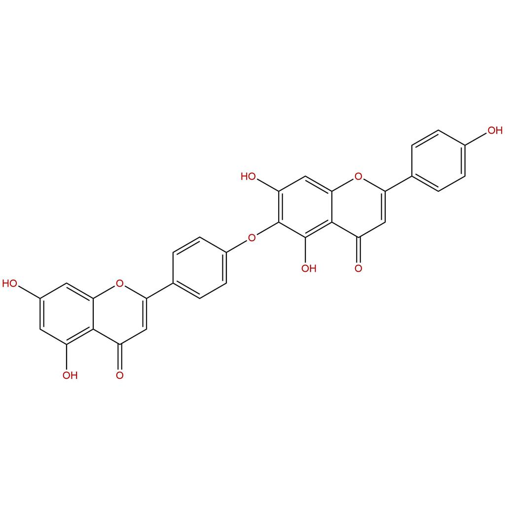 扁柏双黄酮，Hinokiflavone，19202-36-9