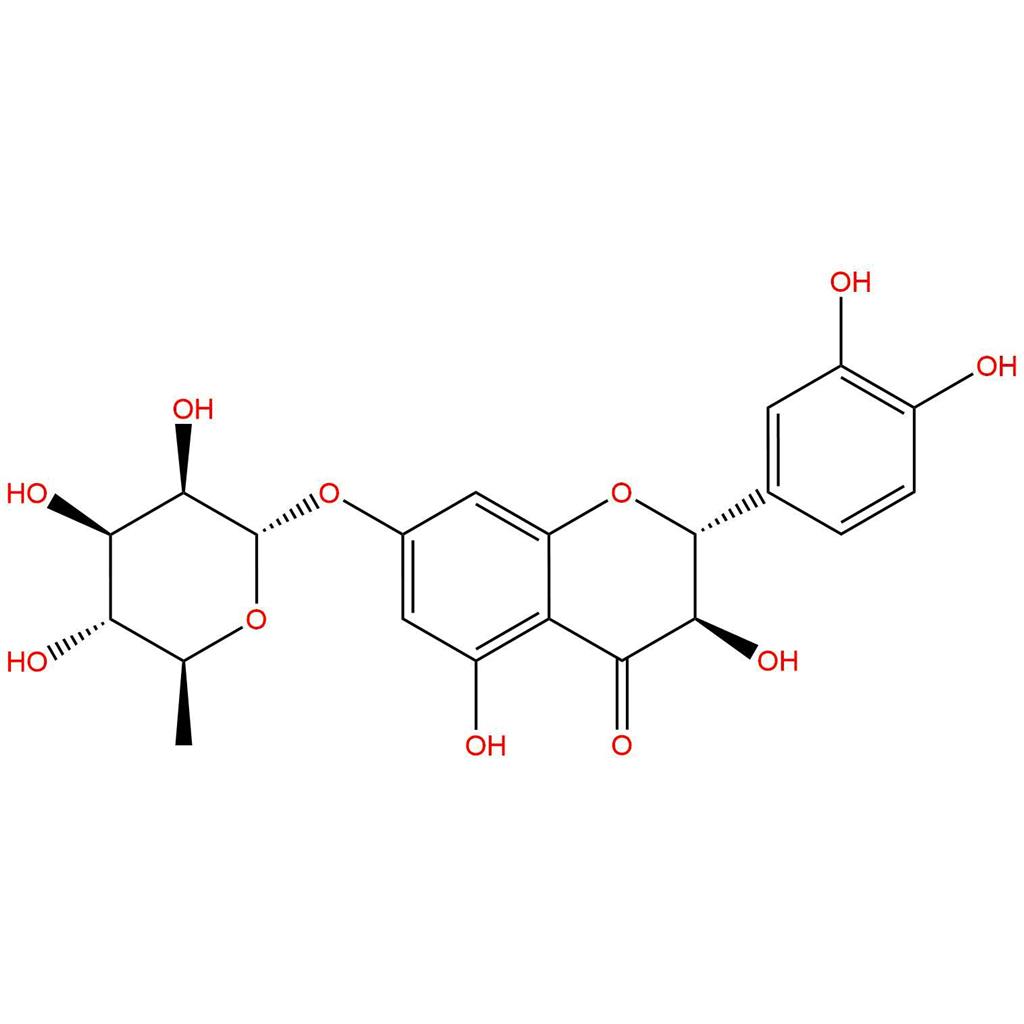 二氢田基黄苷，Taxifolin 7-O-rhamnoside，137592-12-2