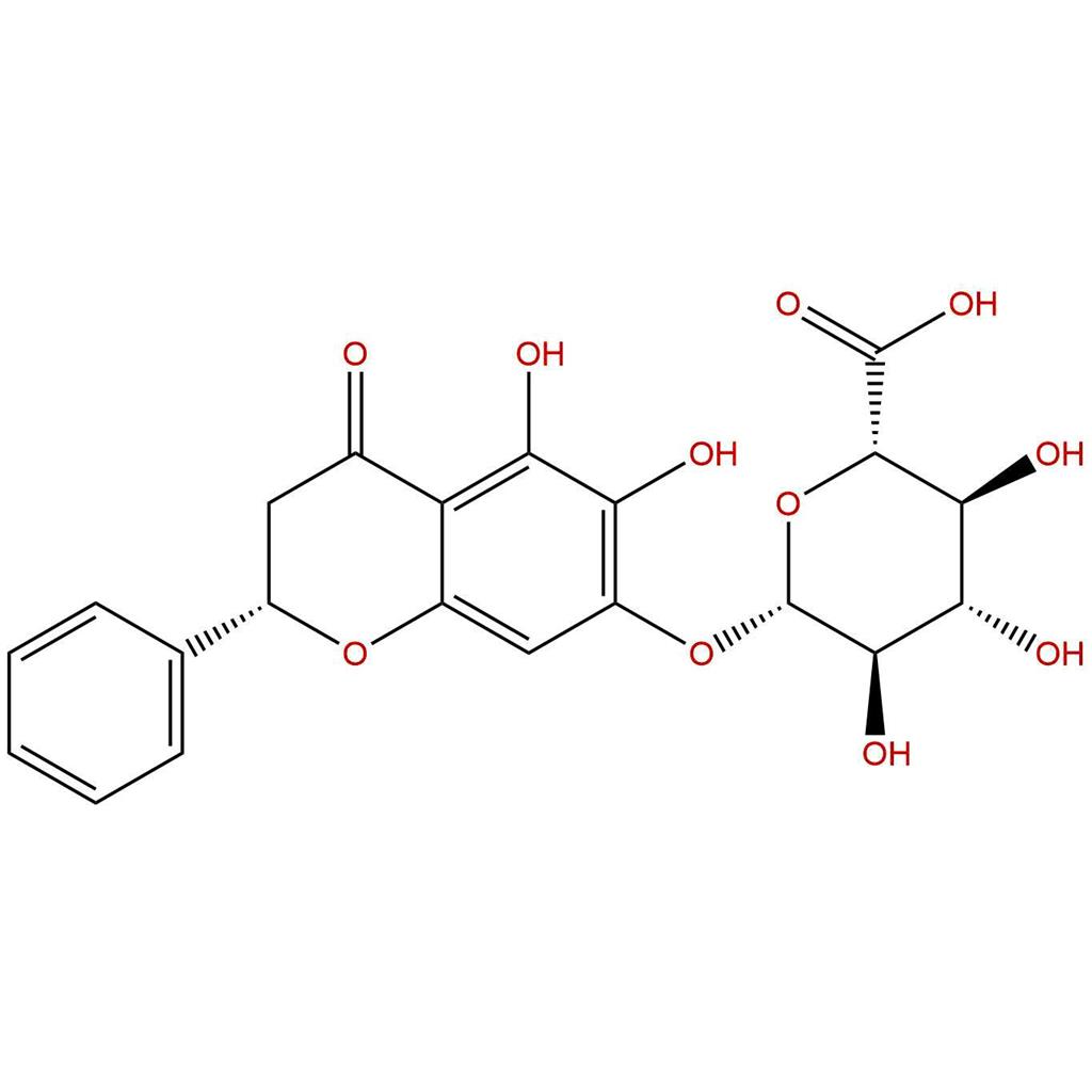 二氢黄芩苷，Dihydrobaicalein-7-O-glucuronide，56226-98-3