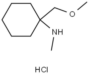 1-(甲氧基甲基)-N-甲基环己胺盐酸盐