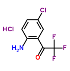 4-氯-2-(三氟乙酰基)苯胺盐酸盐水合物；173676-59-0