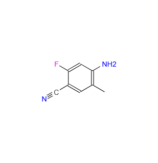2-甲基-4-氰基-5-氟苯胺  1357942-79-0  4-Amino-2-Fluoro-5-Methylbenzonitrile