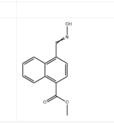 4-[(羟基亚氨基)甲基]-1-萘甲酸甲酯  943847-20-9