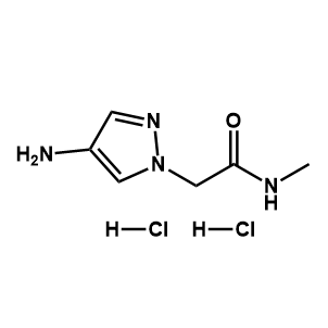 2-(4-氨基-1H-吡唑-1-基)-N-甲基乙酰胺二盐酸盐