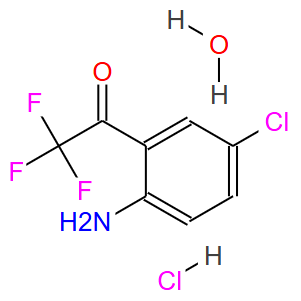 4-氯-2-三氟乙酰基苯胺水合物盐酸盐；1184936-21-7