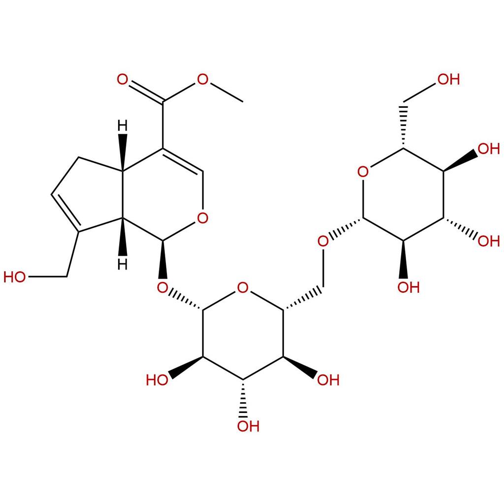 京尼平龙胆双糖苷，Genipin 1-O-beta-D-gentiobioside，29307-60-6