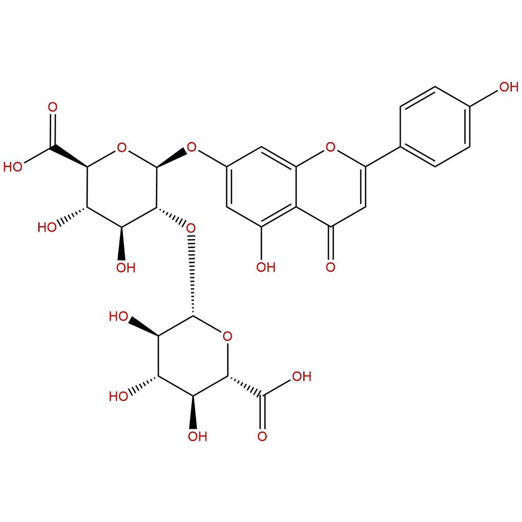 芹菜素-7-O-二葡萄糖苷酸，Apigenin-7-diglucuronide，74696-01-8