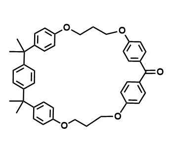 2,2,4,4-四甲基-6,10,14,18-四氧杂-1,3,5,11,13(1,4)-五苯并环十八蕃-12-酮